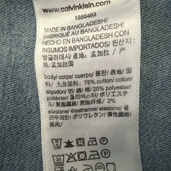 Calvin Klein NEW Classic Trucker Jacket Size 2X - Picture 14 of 14